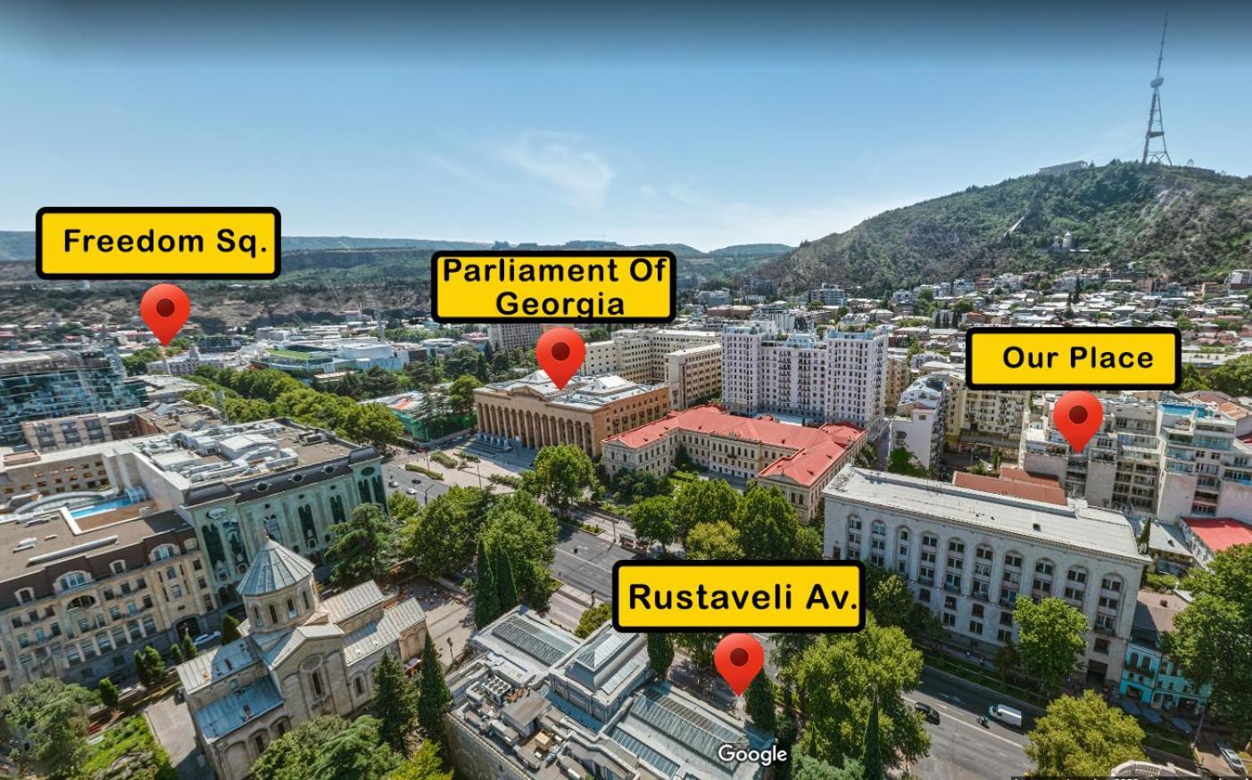 City Center 2Bdr Apartment Near Rustaveli Av. Tbilissi Extérieur photo
